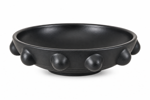 Beaded Bowl - Dark Charcoal