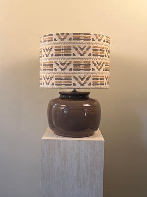 Dune Table Lamp - Chocolate - Beige-Caramel