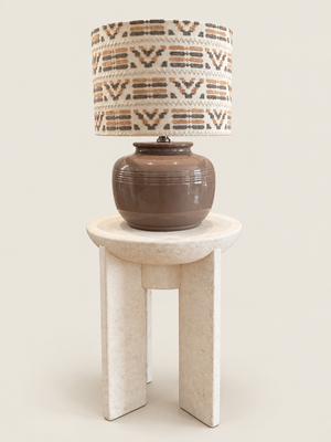 Dune Table Lamp - Taupe - Beige-Caramel