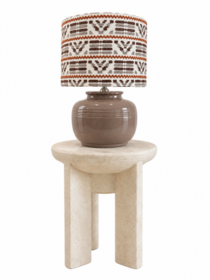 Dune Table Lamp - Taupe - Beige-Terracotta