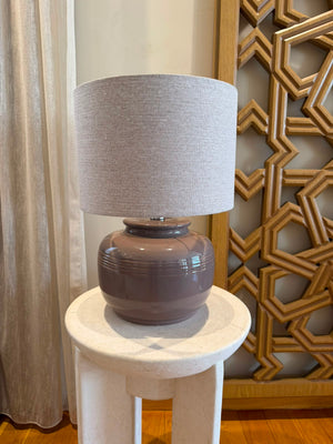 Dune Table Lamp - Taupe - Plain Beige