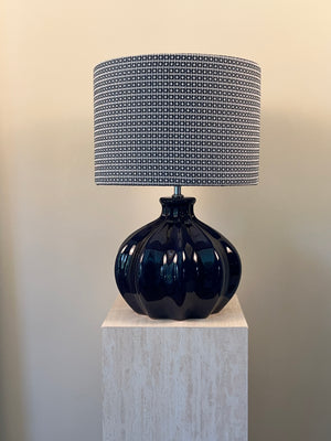 Lotus Table Lamp - Pattern A - Dark