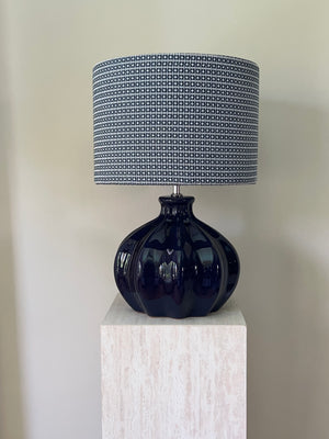 Lotus Table Lamp - Pattern A - Dark