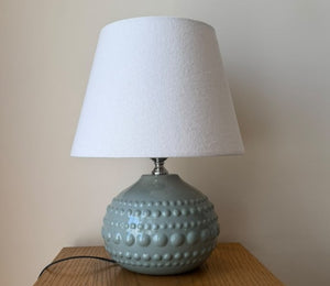 Pebble Table Lamp - Mint Green - Conical