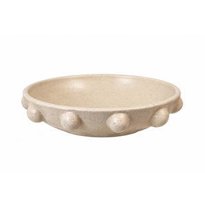 Beaded Bowl - Beige