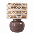 Dune Table Lamp - Chocolate - Beige-Caramel
