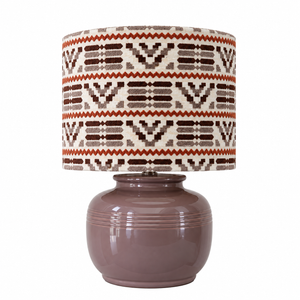 Dune Table Lamp - Chocolate - Beige-Terracotta