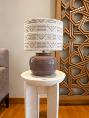 Dune Table Lamp - Taupe - Beige-Offwhite