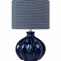 Lotus Table Lamp - Pattern A - Dark
