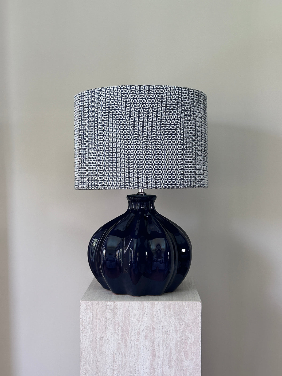 Lotus Table Lamp - Pattern A - Light