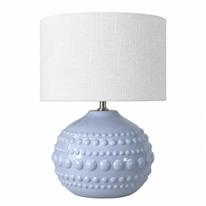 Pebble Table Lamp - Baby Blue - Circular
