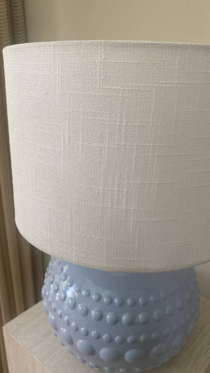 Pebble Table Lamp - Baby Blue - Circular